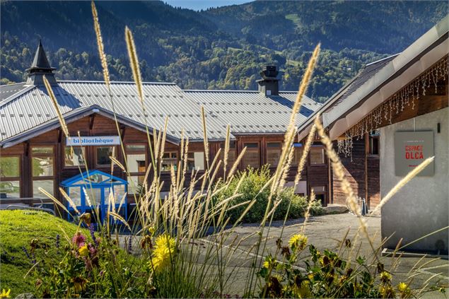 Extérieure bibliothèque Les Houches - Bibliothèque les Houches