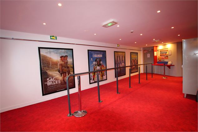 Entrée cinéma Plagne Centre - OT Grande Plagne