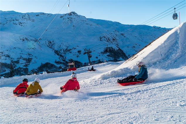 Piste de luge - OT Les Menuires