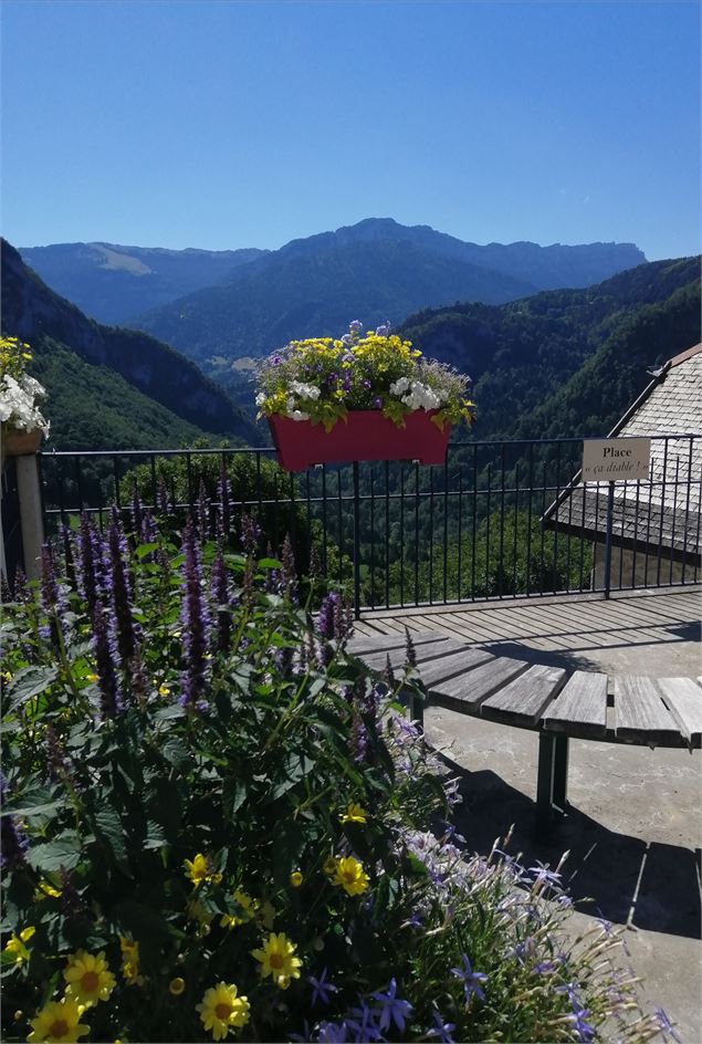 Vue panoramique depuis Corbel - Evelyne Philippe