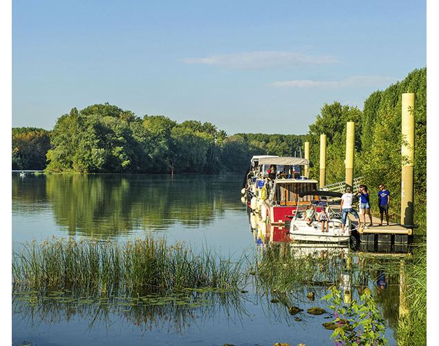 Halte fluviale Trévoux - Communauté de communes Saône Vallée