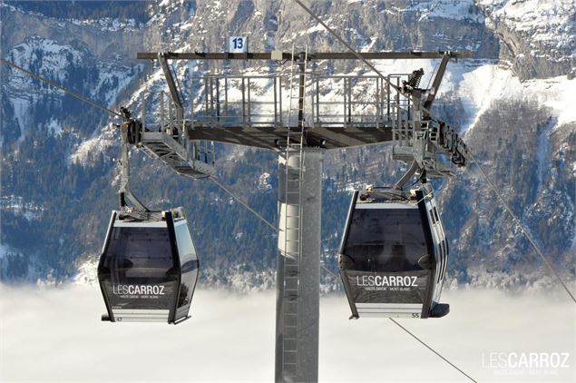 Domaine skiable Les Carroz - @OT LES CARROZ