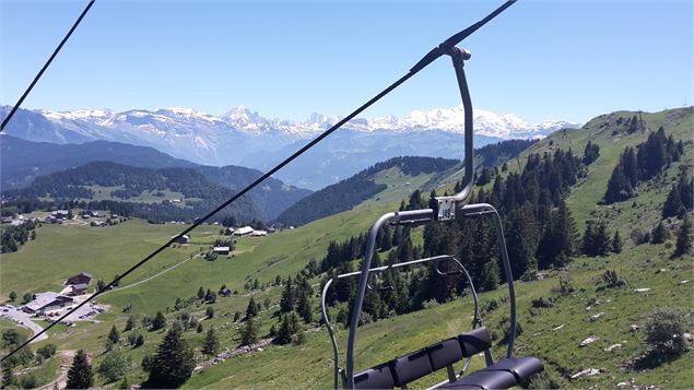 Télésiège du Haut-Fleury - Praz de Lys Sommand Tourisme