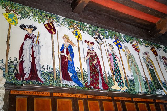 Chateau D'Avully fresque - Antoine Berger