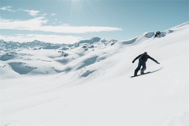 Du soleil & du snowboard - David André - 3 Vallées