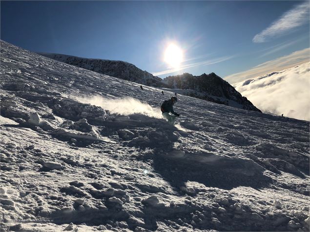 Domaine des Grands Montets, vue depuis la Pendant - Office de Tourisme Vallée de Chamonix Mont-Blanc