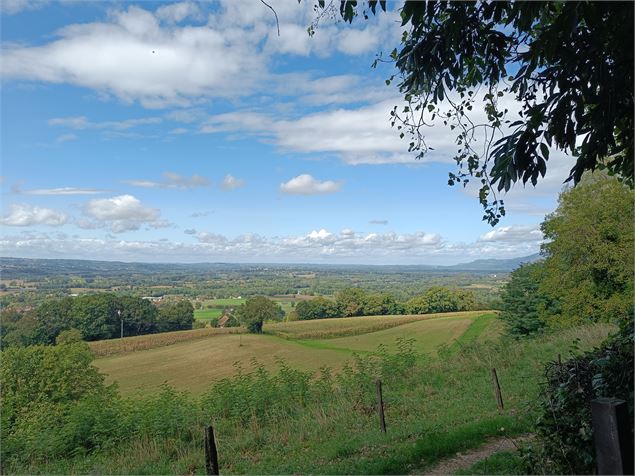Vue sur la plaine du Guiers - OT Val Guiers