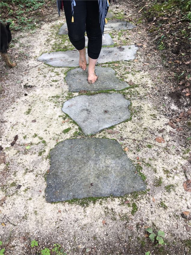 Parcours pied nu - Samuele Piacenza