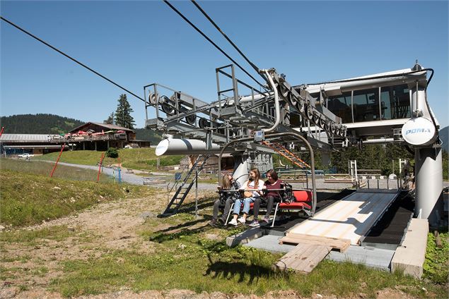 Télésiège des Têtes - Yvan Tisseyre / OT Vallée d'Aulps