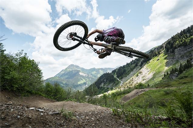 Piste VTT Vorachatak du Bike Park de Châtel - L.Meyer-Châtel