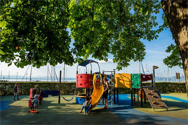 aires de jeux du port des Mouettes - Ville d'Evian (la Nouvelle Image)