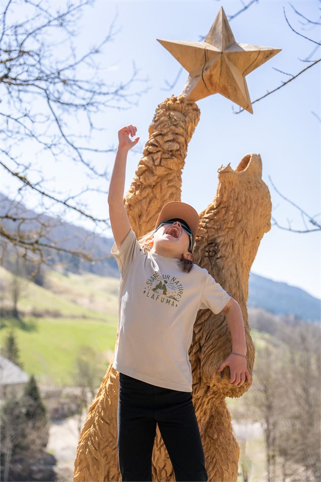 Le sentier des étoiles_Aillon-le-Jeune - Alpigraphie