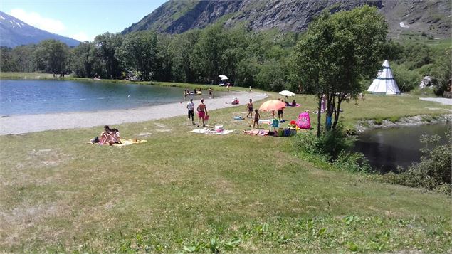 La plage - Mairie de Bessans