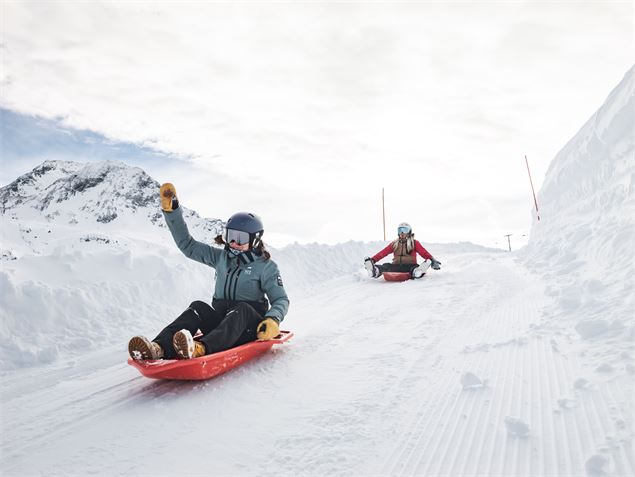 Luge 2000 - La piste de luge à Arc 2000