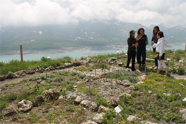 Des visiteurs écoutent les explications - OTHMV