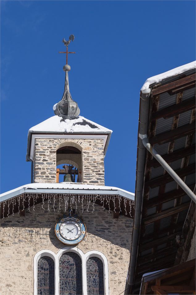 Vue extérieure chapelle Villemartin sur la boucle des hameaux - Bozel - Nadia Mousselard