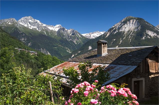 Vue sur Grand bec depuis Lachenal - Bozel - Nadia Mousselard