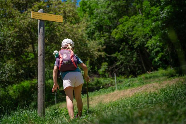 Sur le chemin de la Chapelle Notre Dame des Neiges A/R - Montagny - Elisabeth Gayard