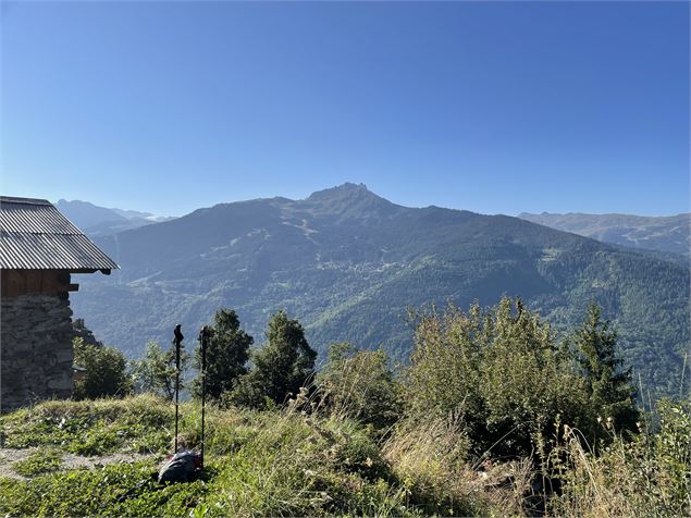 Vue depuis Champ Ruel A/R - Vallée de Bozel Tourisme - Vallée de Bozel Tourisme