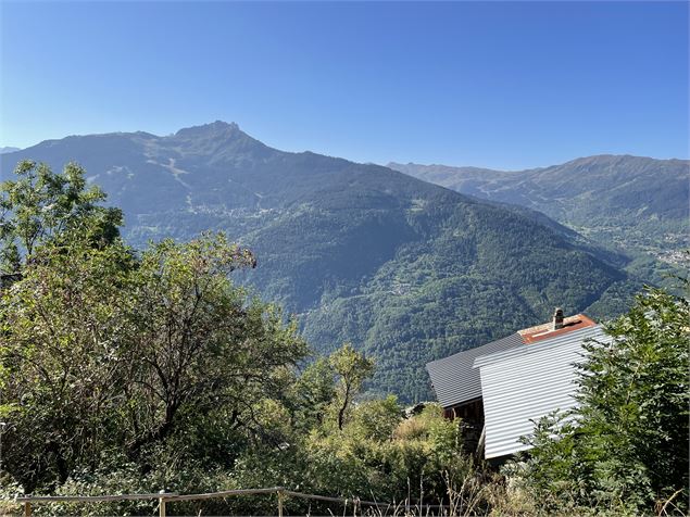 Vue au dessus de Champ Ruel A/R - Vallée de Bozel Tourisme - Vallée de Bozel Tourisme