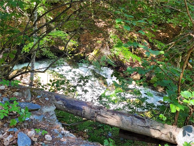 Le long de la rivière sur le chemin de la boucle Cul de l'Ane - Bozel - Séverine Varrot