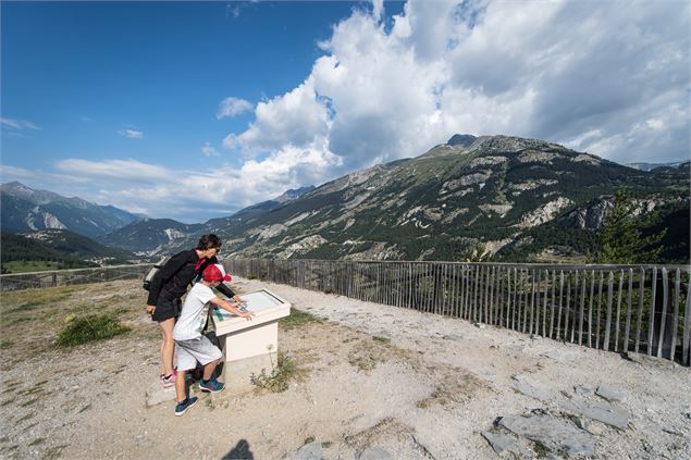 Fort Victor Emmanuel- Table d'orientation - A. Pernet