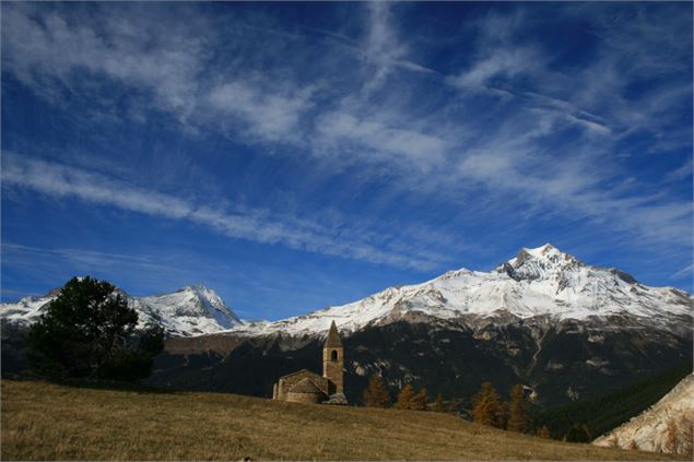 Eglise St Pierre d'Extravache à Val Cenis Bramans - Jean-François Durand
