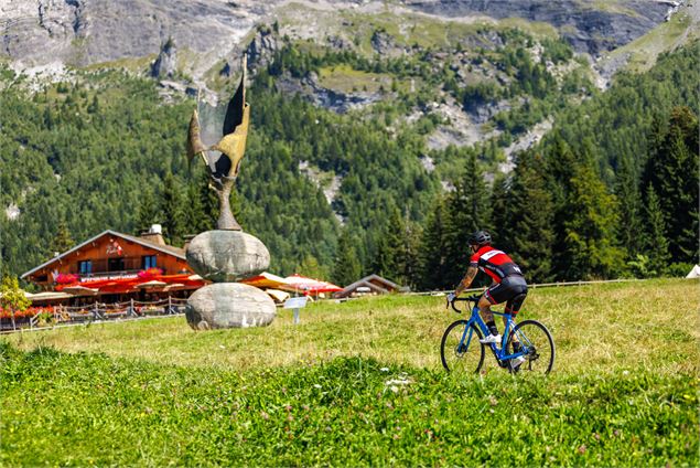 Montée à Passy Plaine-Joux en vélo de route_Passy - Arnaud Lesueur