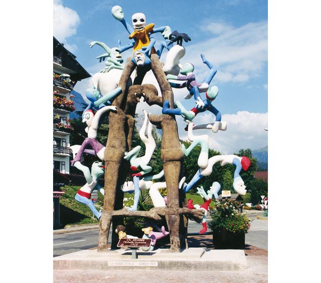 La Grande Echelle, Charles Semser (1973) – dépôt d’État - Anne Tobé