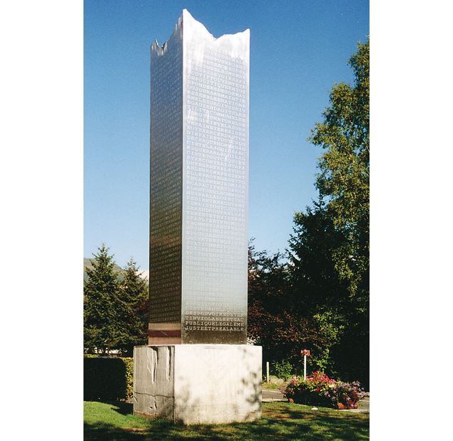 PLAIDOYER POUR LES DROITS DE L’HOMME, GILLES ROUSSI (2000) - Anne Tobé