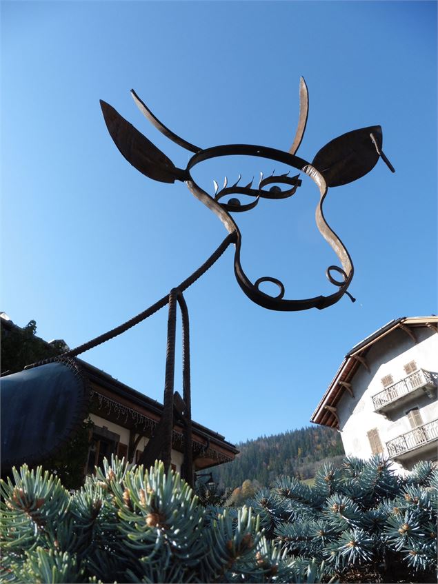 Art Vache : La Vache pour mon cousin - OT Grand-Bornand