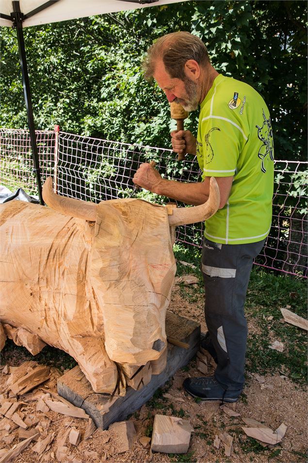 Art vache : Barbotine - OT Le Grand Bornand