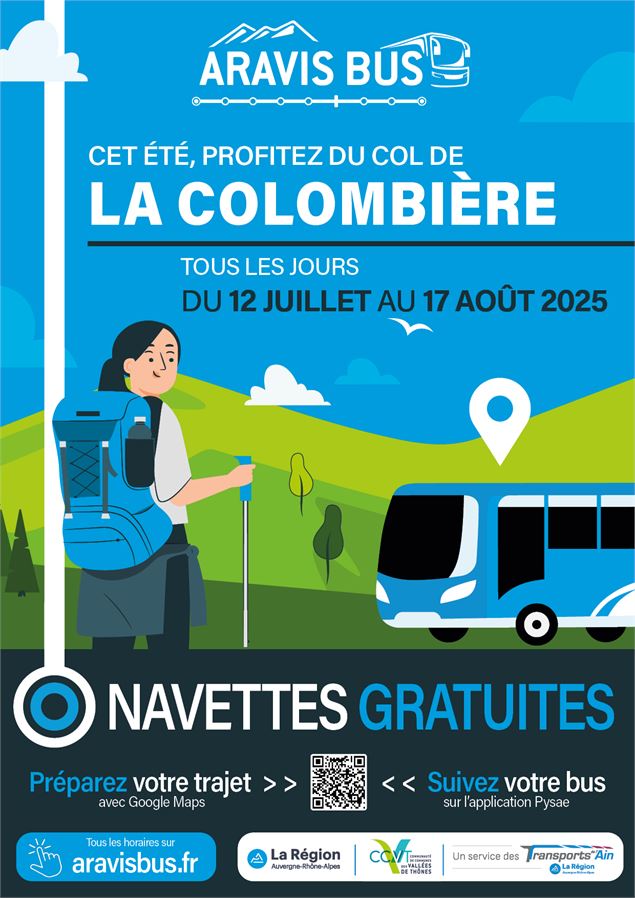 Bus gratuits du col de la Colombière - C. Cattin Alpcat Medias