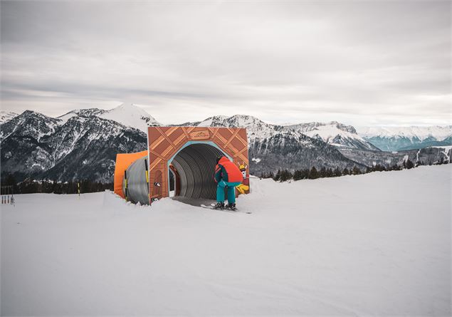 Le tunnel de Blanchot - Peignée Verticale