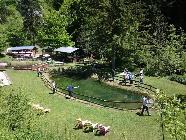 La Pêche à la truite - Hervé Besson