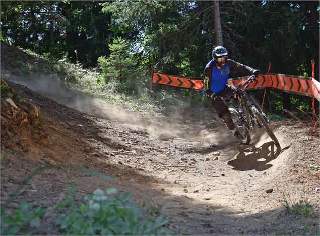Piste de descente VTT Les Clarines - Gilles Lansard