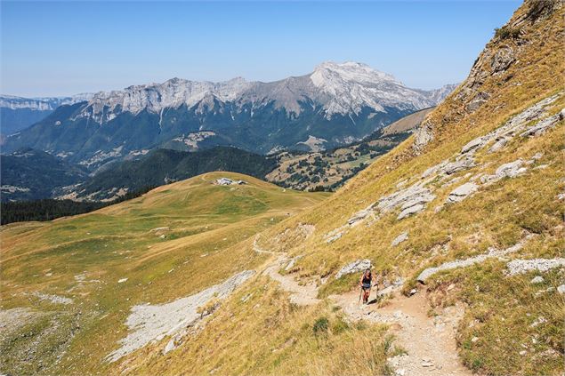 randonneur sur chemin - Jean-Paul Chavas