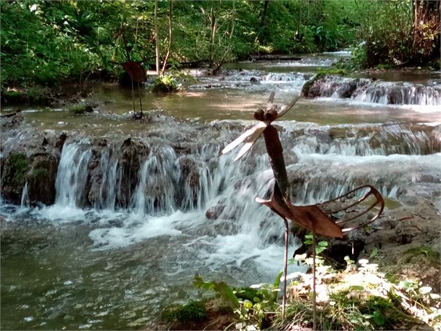 Land'Art et cascades - Nadine Chevelard