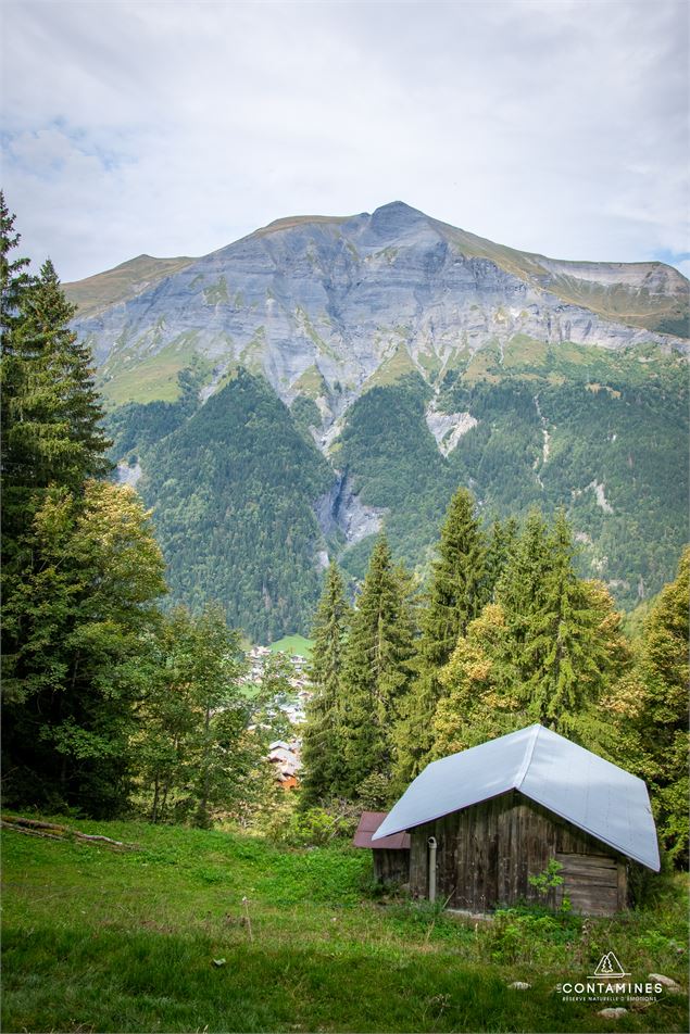 Première partie de la randonnée des chalets du Truc - Les Contamines Tourisme