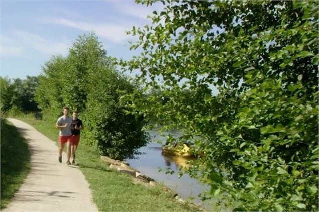 Tour des lacs - Chemin de la Reyssouze