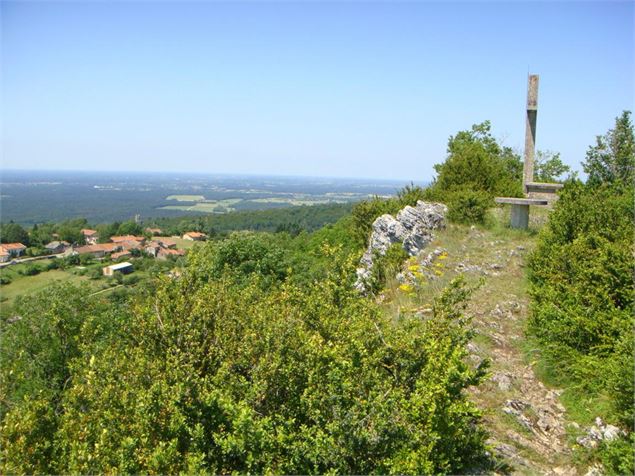 Ruines de l'églises de St Julien sur Roche - s calland