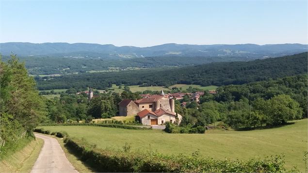 Source de la Reyssouze - Belvédère et vignes du Mont Rignat_Journans - scalland