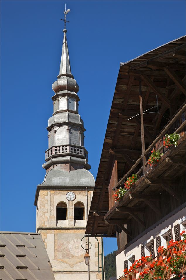 Clocher de l'église d'Hauteluce - P. Somelet