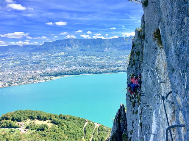 viaferrataaixlesbainsrivieradesalpesrocdecornillon - ML Boldini