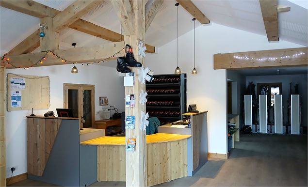 Intérieur centre nordique - Célia Lécuru