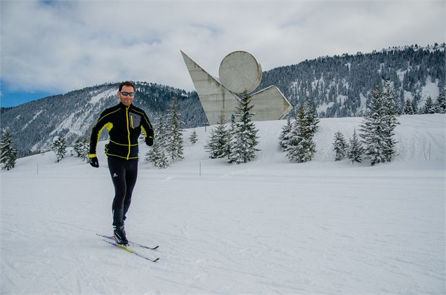 Ski nordique au Plateau des Glières - Gilles Piel