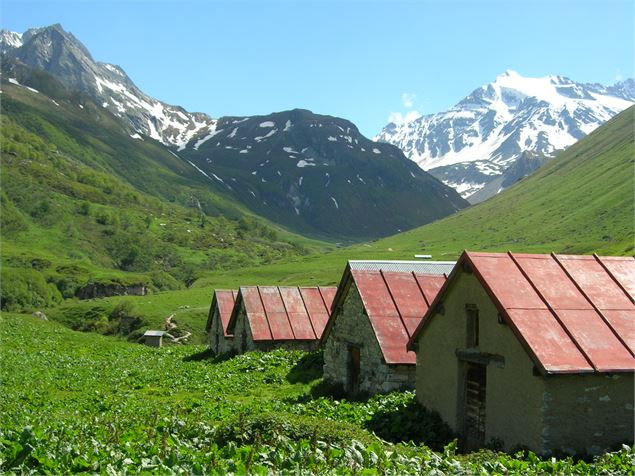 e Chavière bâtiments d'alpage - K.Mandray