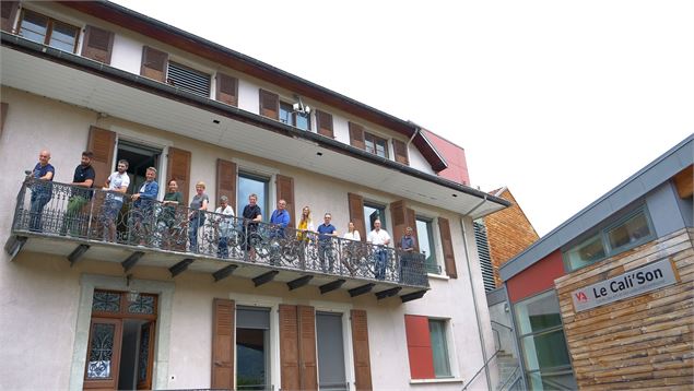 L'équipe du Cali'Son - Versants d'Aime