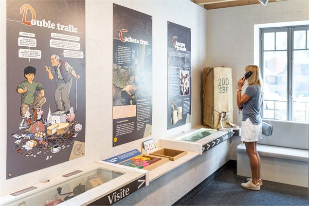 Intérieur de la Vieille Douane à Châtel - JF Vuarand