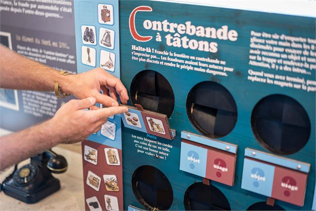 Intérieur de la Vieille Douane à Châtel - JF Vuarand